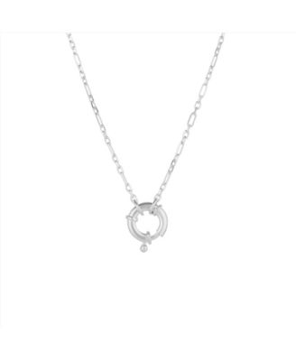 Lock Sterling Chain Necklace