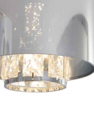 90" Metal Marilyn 3 Light Arc Floor Lamp