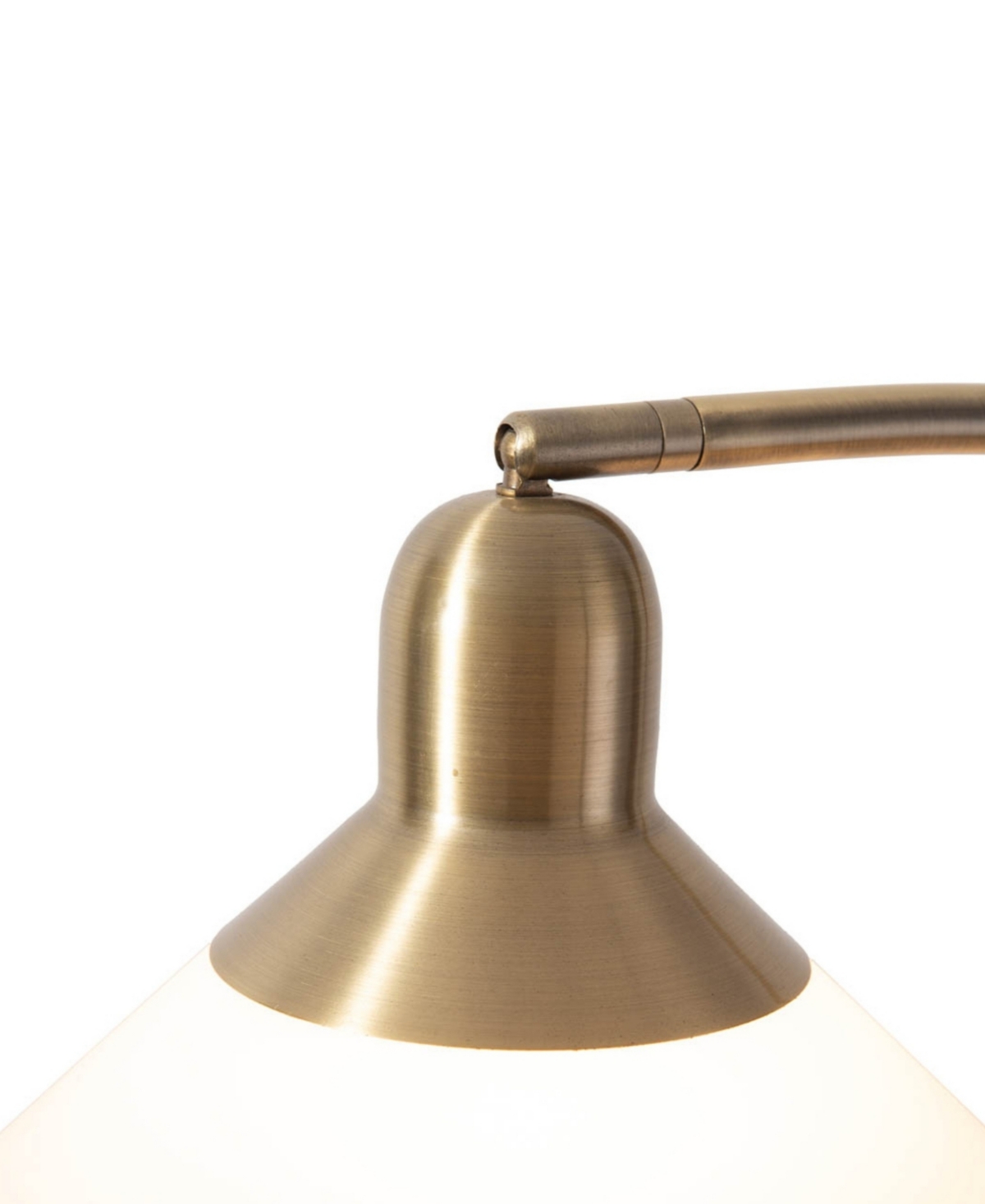 Nova Of California 60" Wood Melmar Lucite Arc Floor Lamp In Multi