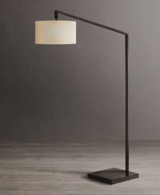 75" Metal Stretch Chairside Arc Floor Lamp