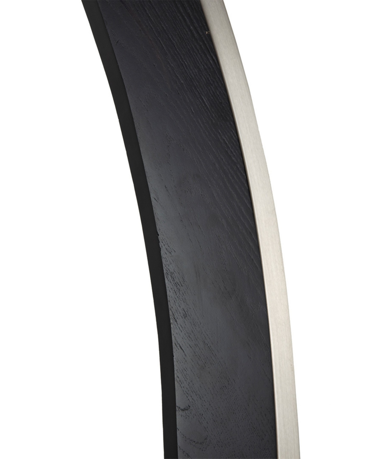 Nova Of California 86" Wood Vaulted Lucite Arc Floor Lamp