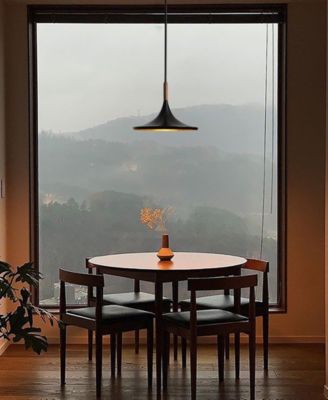 10" Metal Lodi Large Pendant Lamp