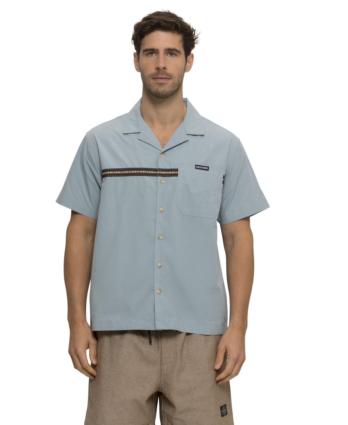 Men's Elements Woven Shirt - Cream