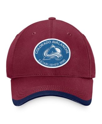 Men's Burgundy Colorado Avalanche Fundamental Adjustable Hat