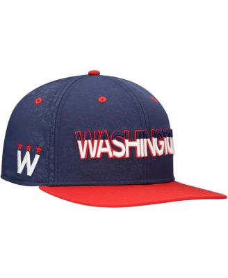 Men's Navy Washington Capitals Alternate Logo Snapback Hat