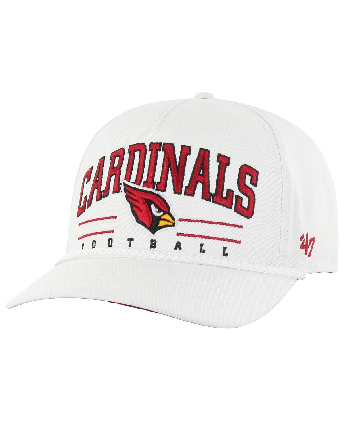 Men's White Arizona Cardinals Roscoe Hitch Rope Adjustable Hat - White