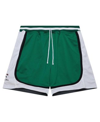 Mitchell Ness Men's AND1 Black/Green AND1 OG Game Mesh Reversible Shorts