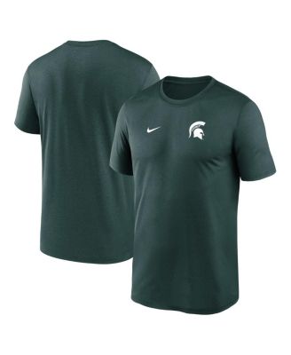 Nike - Men's Green Michigan State Spartans 2025 Sideline Small Logo Legend Performance T-Shirt
