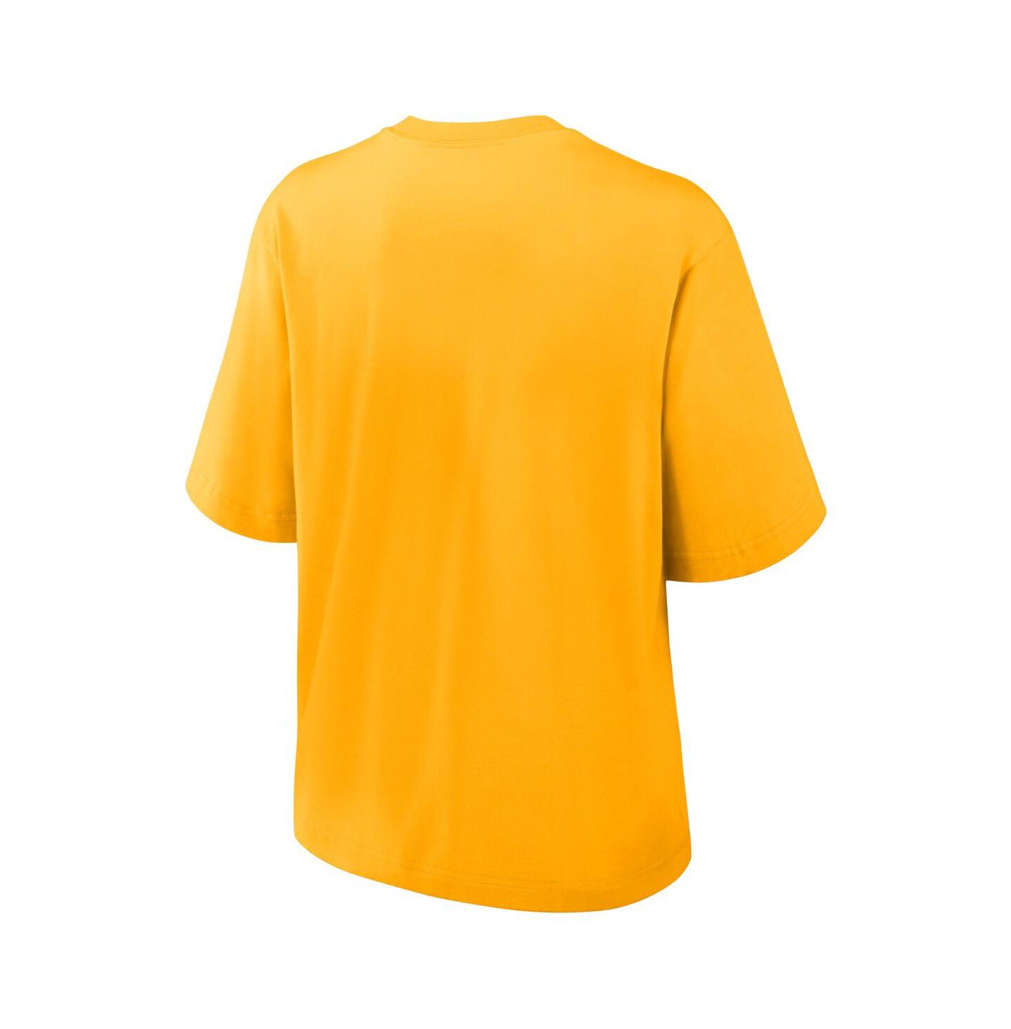 Женская футболка Nike Gold LSU Tigers Legacy Established Boxy — фото 3