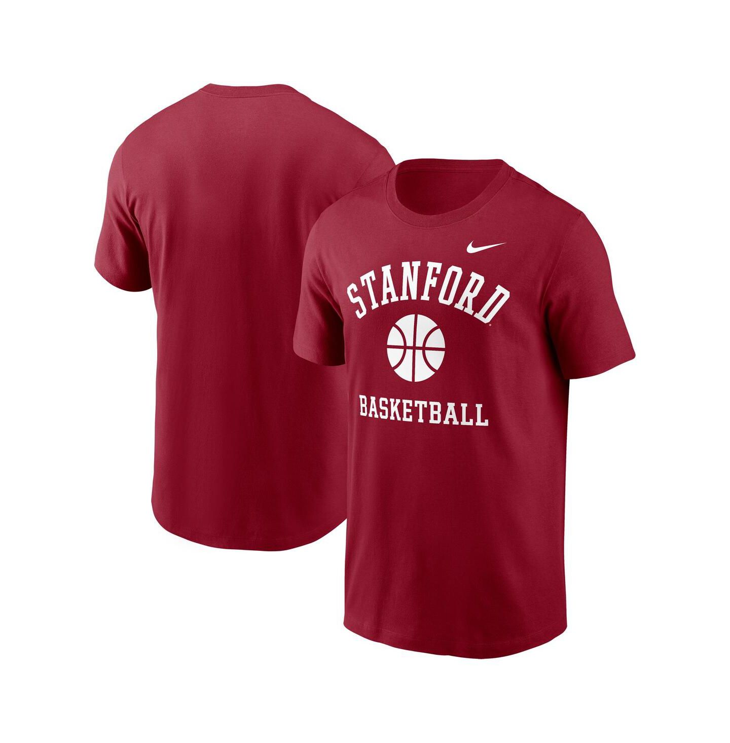 Мужская футболка Nike Cardinal Stanford Cardinal Basketball Icon — фото 1