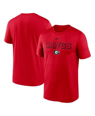 Nike - Men's Red Georgia Bulldogs 2025 Sideline Legend Performance T-Shirt
