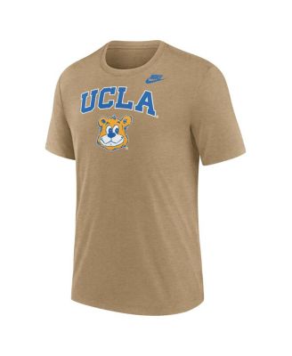 Men's Heather Light Brown UCLA Bruins Legacy Arch Tri-Blend T-Shirt