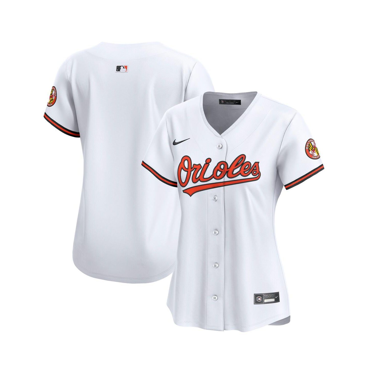 Женский топ Nike White Baltimore Orioles Home Limited Jersey — фото 1