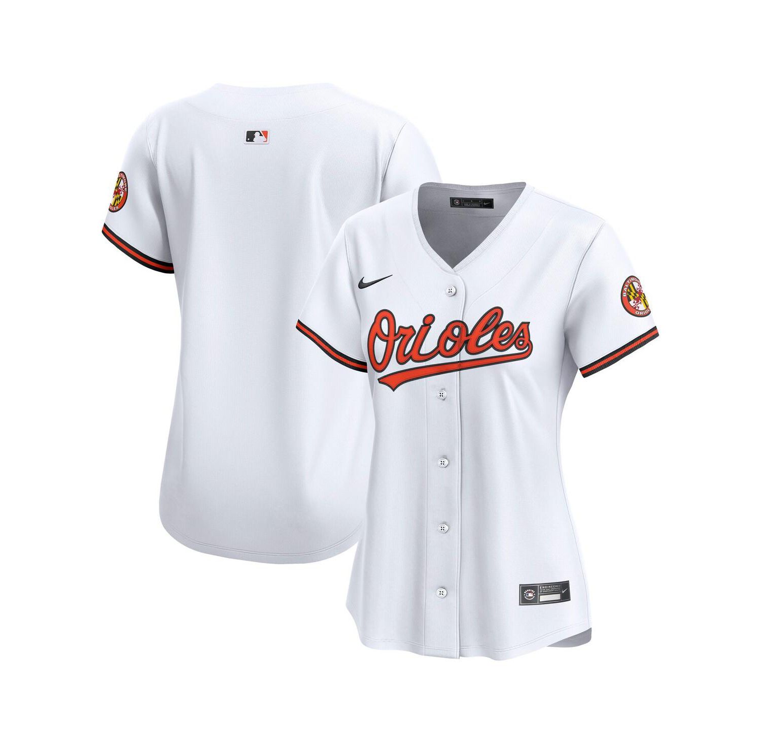 Women's White Baltimore Orioles Home Limited Jersey