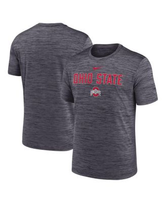 Nike - Men's Black Ohio State Buckeyes 2025 Sideline Velocity Performance T-Shirt