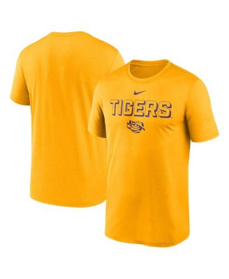 Nike - Men's Gold LSU Tigers 2025 Sideline Legend Performance T-Shirt