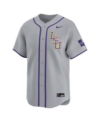 Men's Gray LSU Tigers Limited Road Wordmark Jersey