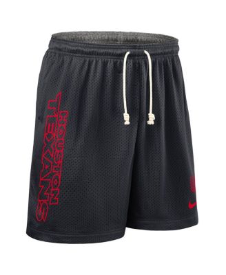 Men's Navy Houston Texans Sideline Reversible Performance Shorts