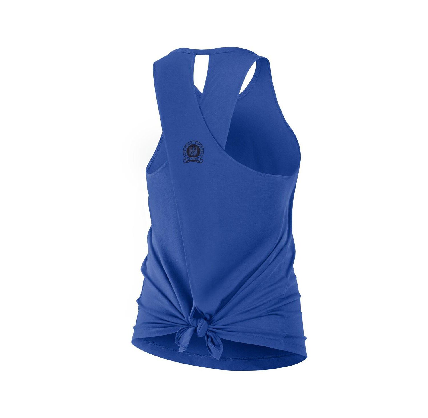 Women's Royal Buffalo Bills Glory Crisscross Performance Tank Top