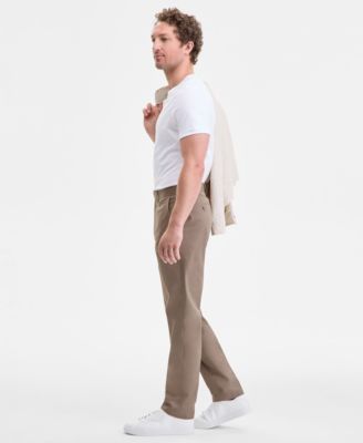 Men's Tab-Front Tech Pants