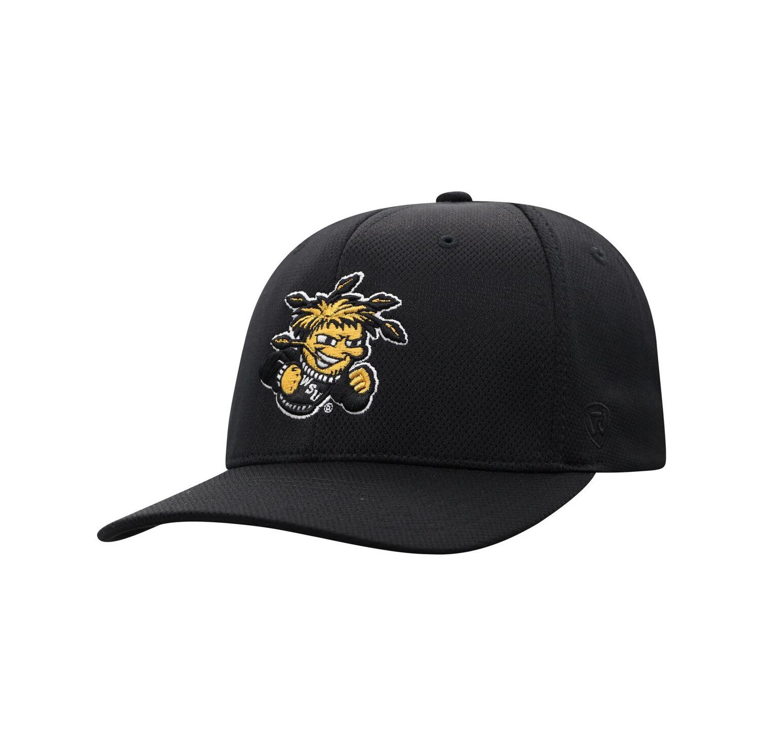 Men's Black Wichita State Shockers Reflex Flex Hat
