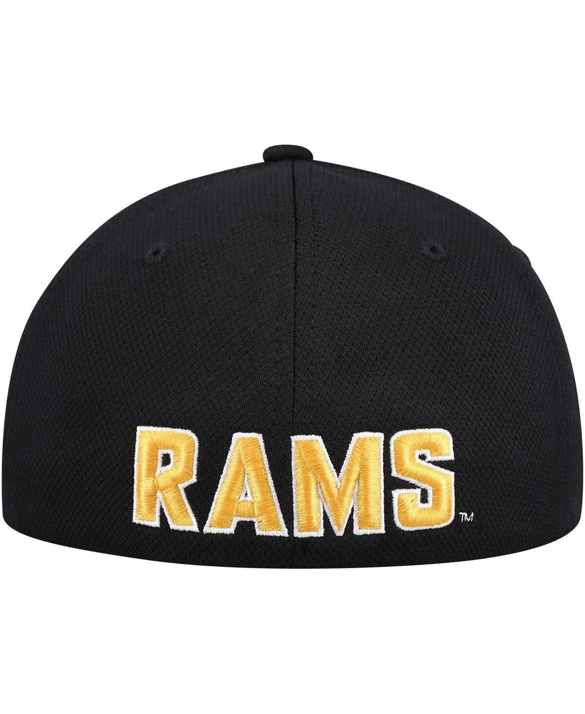 Top Of The World Men's Black Vcu Rams Reflex Hybrid Tech Flex Hat