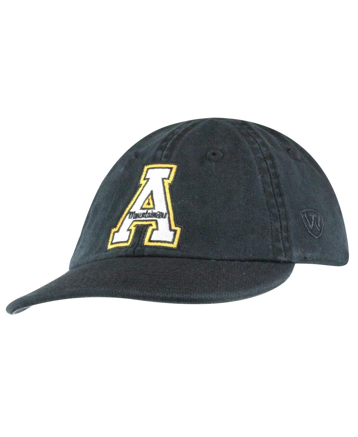 Top Of The World Infant Black Appalachian State Mountaineers Mini Me Flex Hat