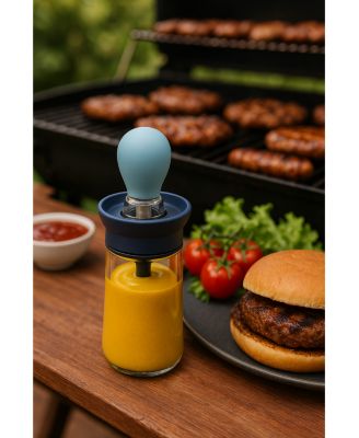 Grill Oil Sauce Dispencer-Blue