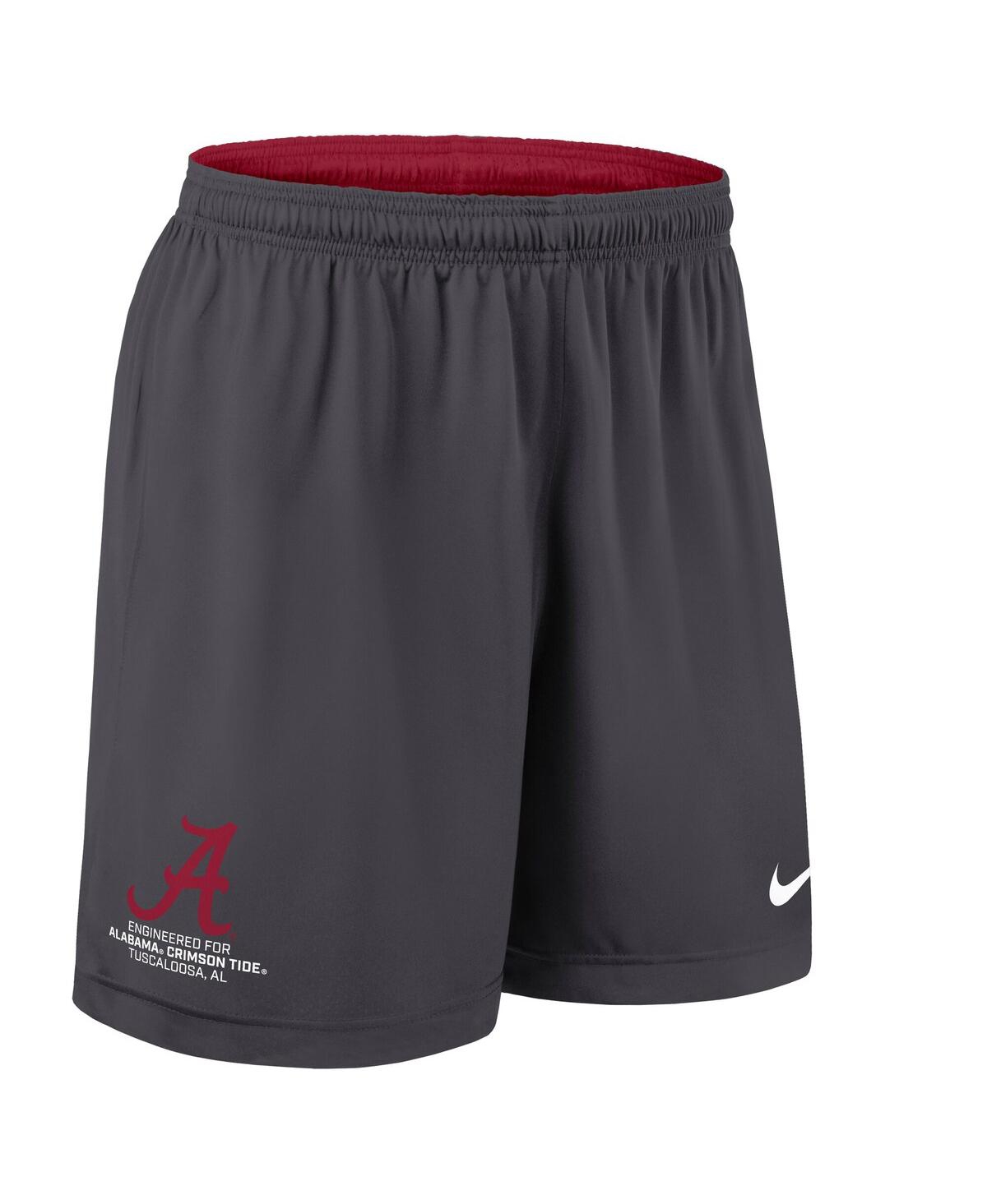Nike Alabama Sideline Reversible Menâs  Men's Dri-fit College Shorts In Red