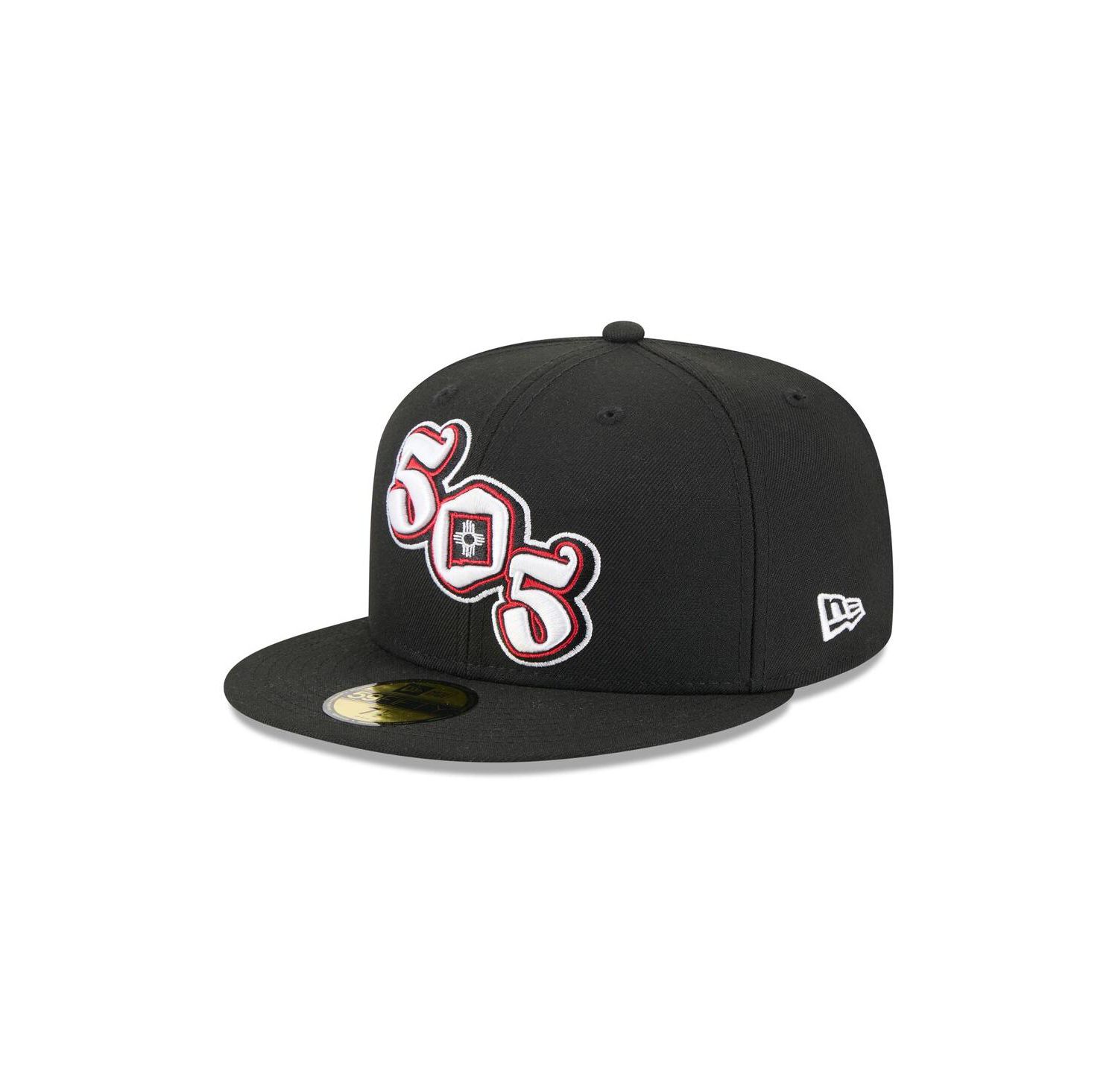 Men's Black Albuquerque Isotopes Theme Nights 59FIFTY Fitted Hat