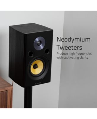 Signature HiFi 2-Way Bookshelf Surround Sound Speakers for a 2-Channel Stereo or Home Theater System