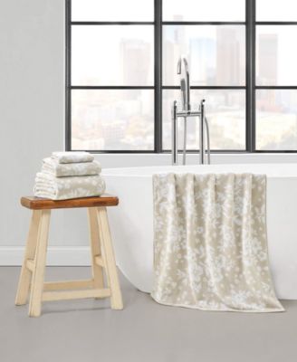 Folk Floral Cotton 6-Pc. Bath Towel Set