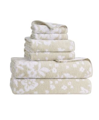 Folk Floral Cotton 6-Pc. Bath Towel Set