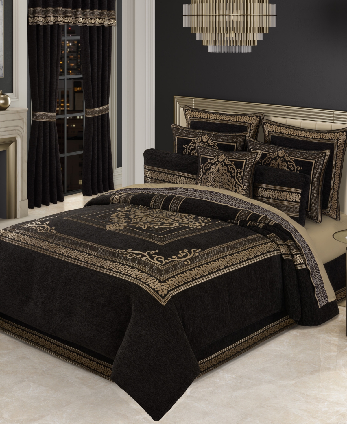 J Queen New York Laurenza 4-pc. Comforter Set, King