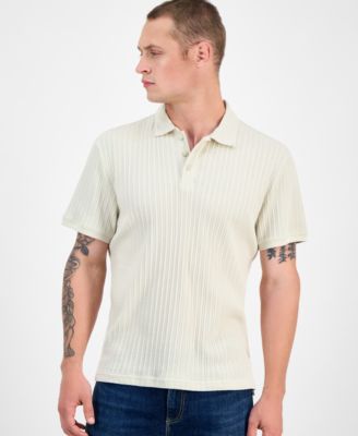Men's Rocco Textured Polo Shirt, Exclusively at Macy's