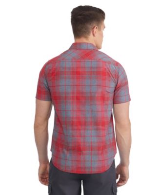 Men's Marled Work Short Sleeve Woven Shirt