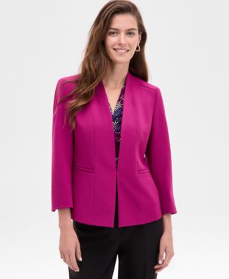 Kasper - Women's Open-Front Jacket, Regular and Petite