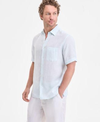 Men's 100% Linen Shirt, Created for Macy's 