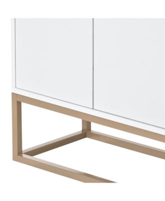 Modern Sideboard Elegant Buffet Cabinet With Large Storage Space For Dining Room, Entryway