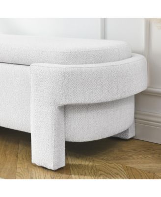 Upholstered Linen Storage Bench
