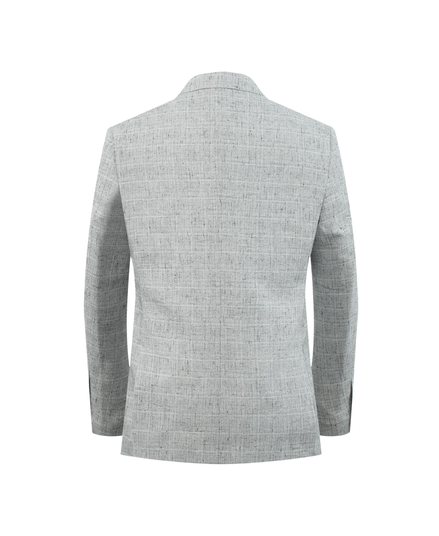 Куртка Elie Balleh Silver Slim Fit Melange Jacket для мальчиков, цвет: Серебряный — фото 2