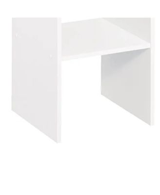 Decorative Home Stackable 2-Cube Cubeicals Organizer Storage, White