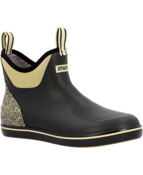 Мужские ботинки XTRATUF Tailgate Ankle Deck Boot, цвет: Чёрный