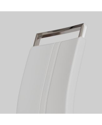 Modern PU Faux Leather Dining Chairs (Set of 4)