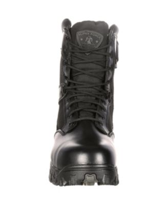 Men's AlphaForce Zipper Composite Toe Public Service Boot