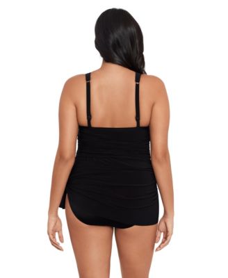 Plus Size Solid Celine Swim Dress