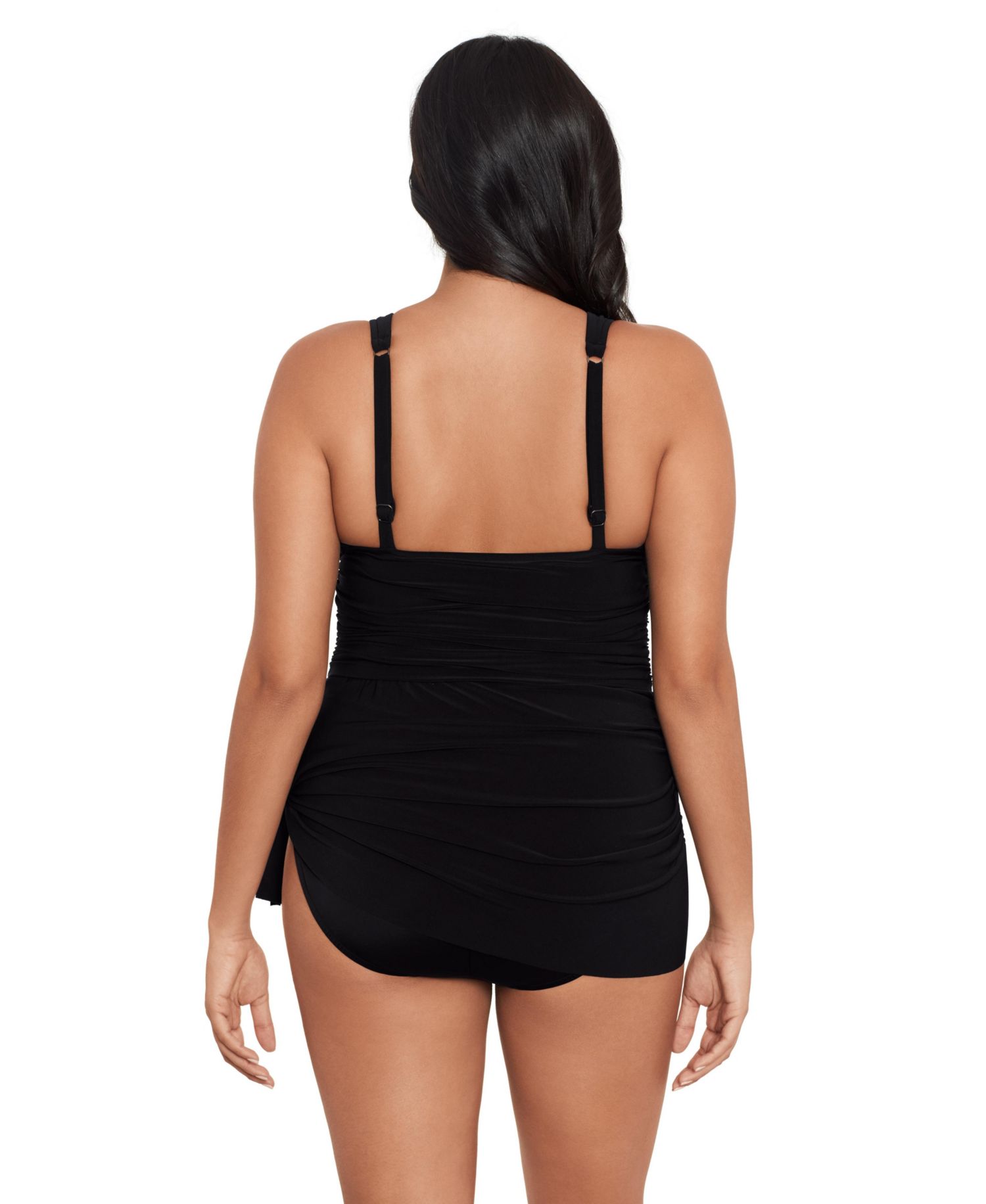 Plus Size Solid Celine Swim Dress