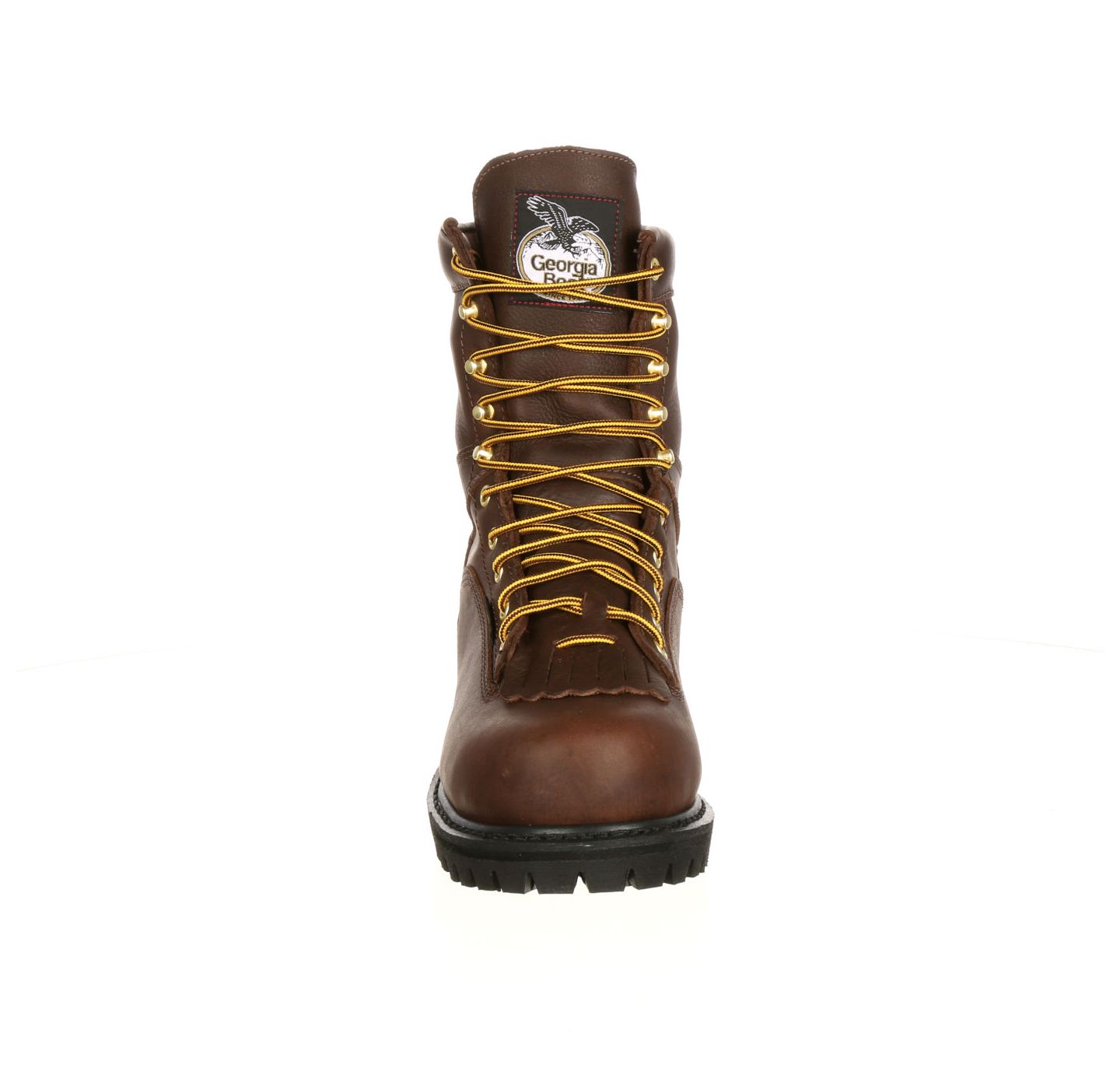 Мужские ботинки GEORGIA BOOT Lace-to-Toe Steel Toe Waterproof Work Boot, цвет: Шоколадный — фото 5