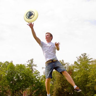 Frisbee Heavyweight 200g, 11 Inch Long Distance and Durable Disc for Outdoor Activities, Stable Flying for Family Fun - 2 Pack