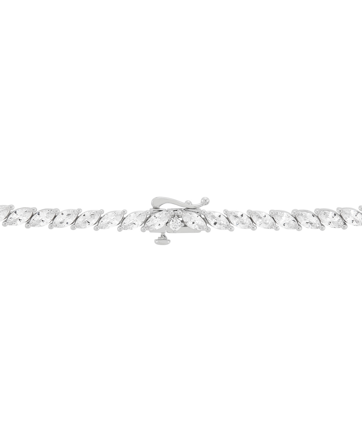 Arabella Cubic Zirconia Necklace (40-1/4 Ct. T.w.) In Sterling Silver, 18"